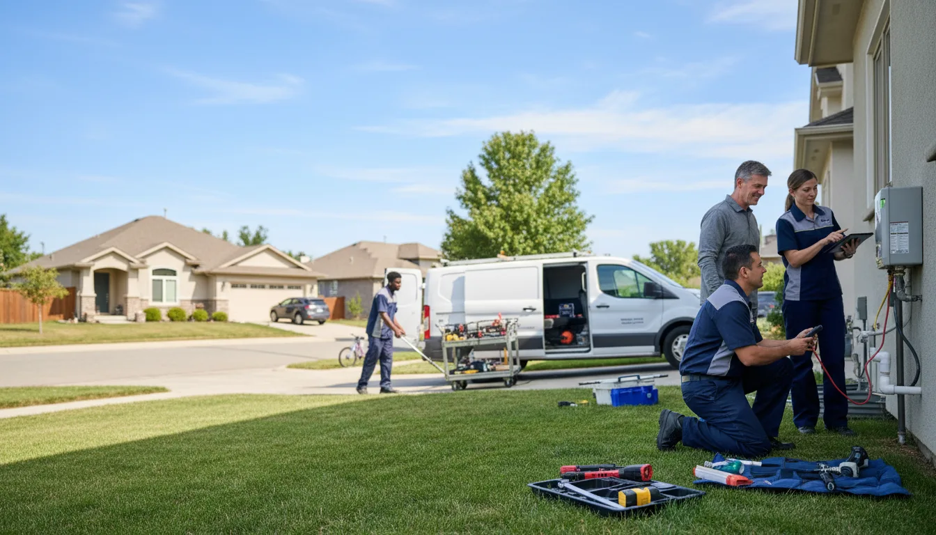 Tankless water heater service in Russell, MA
